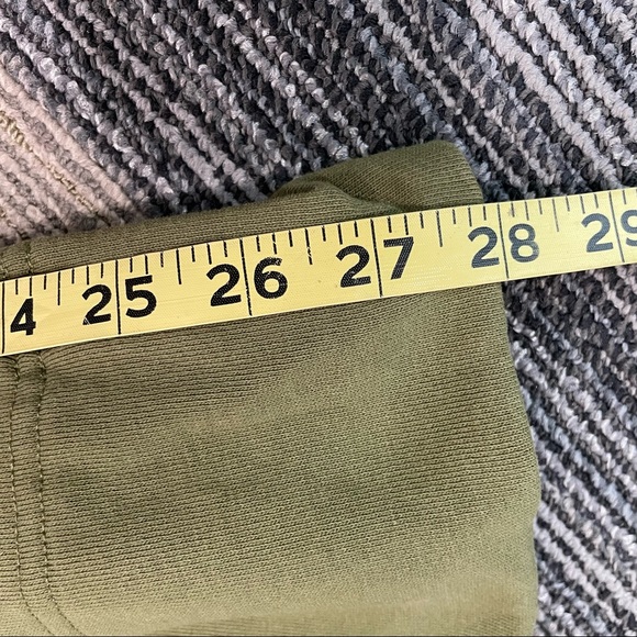 Veronica Beard x Sold Out Green Melanie Wide Leg Sweatpants Ankle Cropped Sz XS - Picture 12 of 12